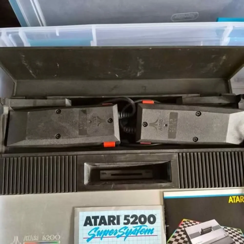 Atari 5200 SuperSystem Console w/ Games & Controllers and 14 games